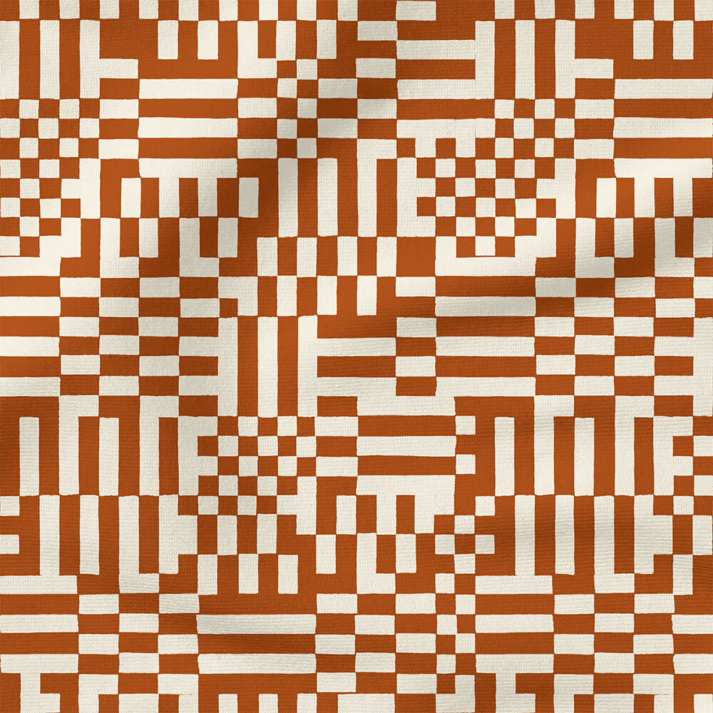 Checkery Checker (Rust Red) | Seasonal