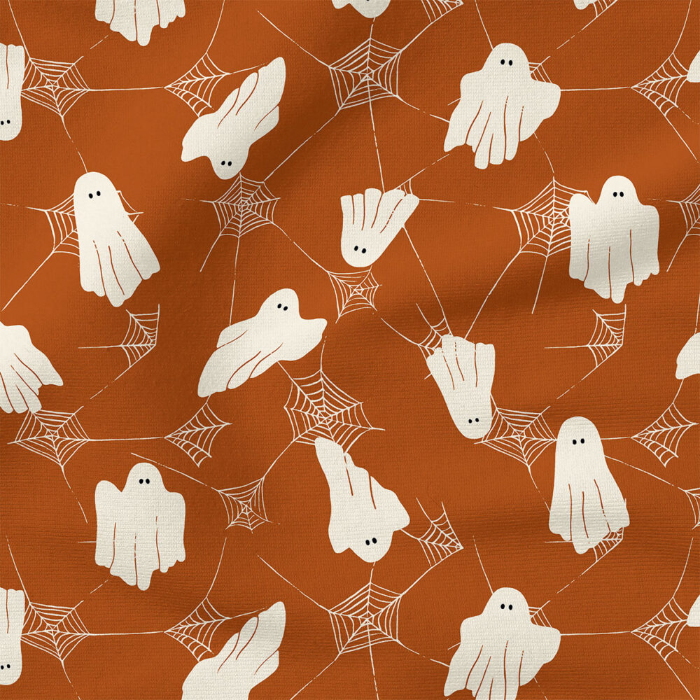 Ghosts and Webs (Rust Red) | Seasonal