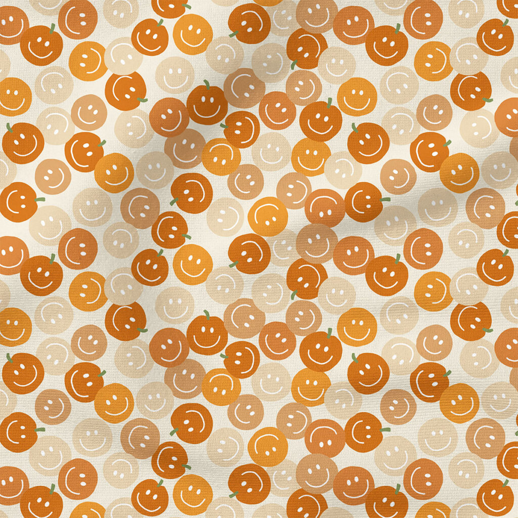 Smiley Pumpkins (Cream) | Seasonal