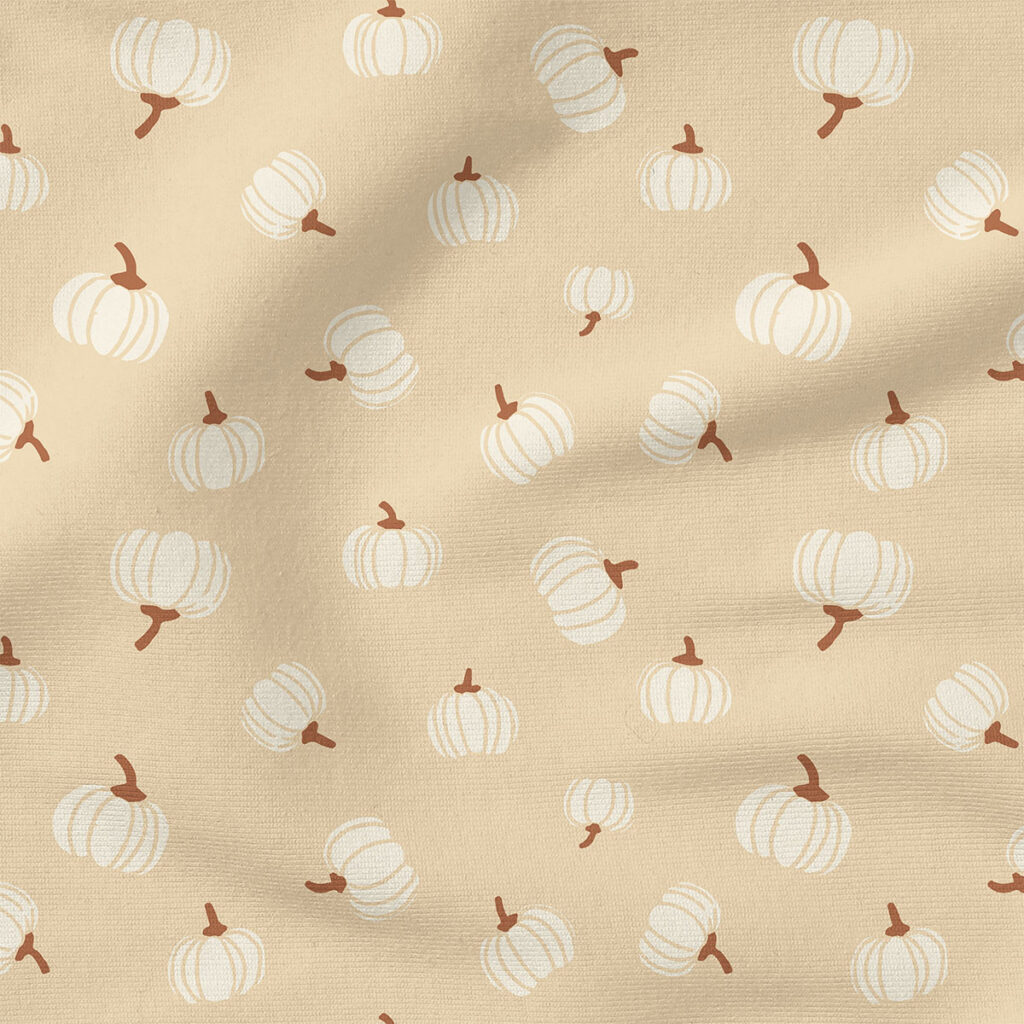 Tossed Pumpkins (Light Beige) | Seasonal