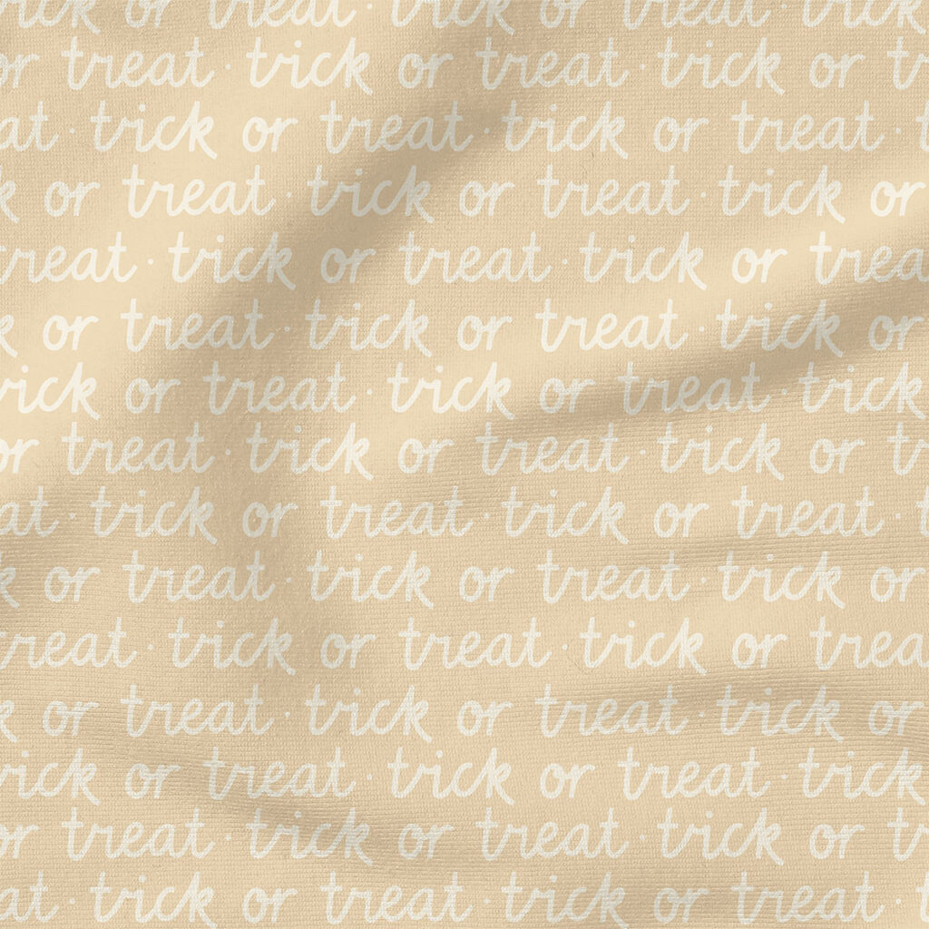 Trick or Treat (Light Beige) | Seasonal