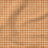 Wobbly Gingham (Bright Copper) | Stripes and Shapes Fabric Design | Erin Kendal