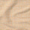 Wobbly Gingham (Cork Brown) | Stripes and Shapes Fabric Design | Erin Kendal