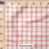 Ruler Scale for Wobbly Gingham (Pink Floss) by Erin Kendal