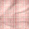 Wobbly Gingham (Pink Floss) | Stripes and Shapes Fabric Design | Erin Kendal