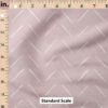 Ruler Scale for Chevron (Burnished Lilac) by Erin Kendal