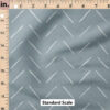 Ruler Scale for Chevron (Lead Blue) by Erin Kendal