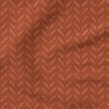 Chevron (Rust Red) | Stripes and Shapes Fabric Design | Erin Kendal