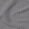 Chevron (Silver Filigree Gray) | Stripes and Shapes Fabric Design | Erin Kendal