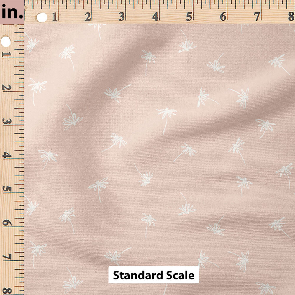 Ruler Scale for Ditsy Daisy (Ballet Pink) by Erin Kendal