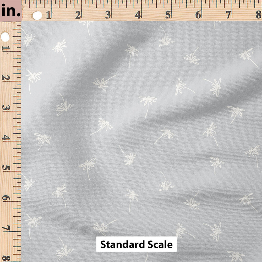 Ruler Scale for Ditsy Daisy (Lunar Gray) by Erin Kendal