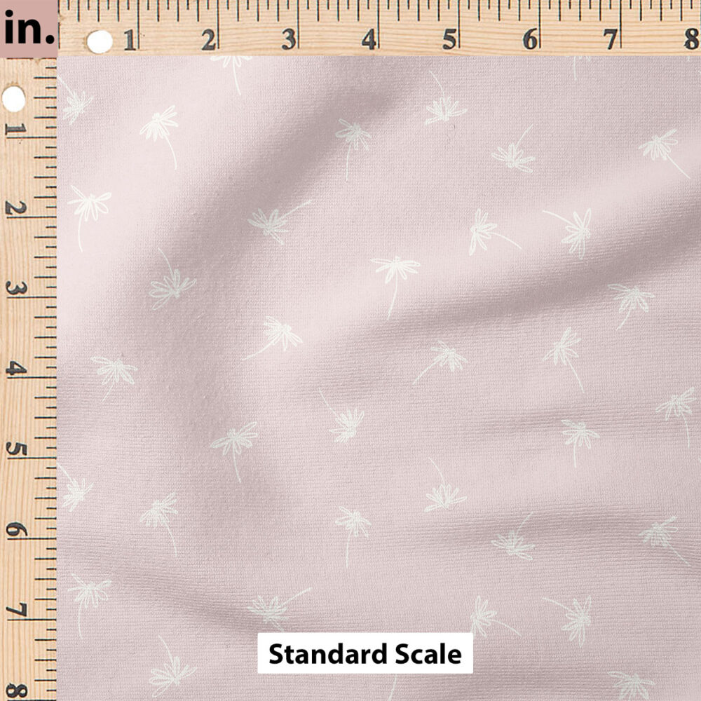 Ruler Scale for Ditsy Daisy (Mauve Chalk) by Erin Kendal