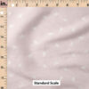 Ruler Scale for Ditsy Daisy (Mauve Chalk) by Erin Kendal