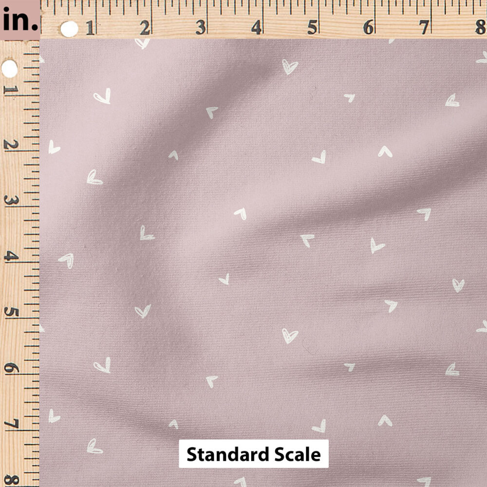 Ruler Scale for Hearts (Burnished Lilac) by Erin Kendal