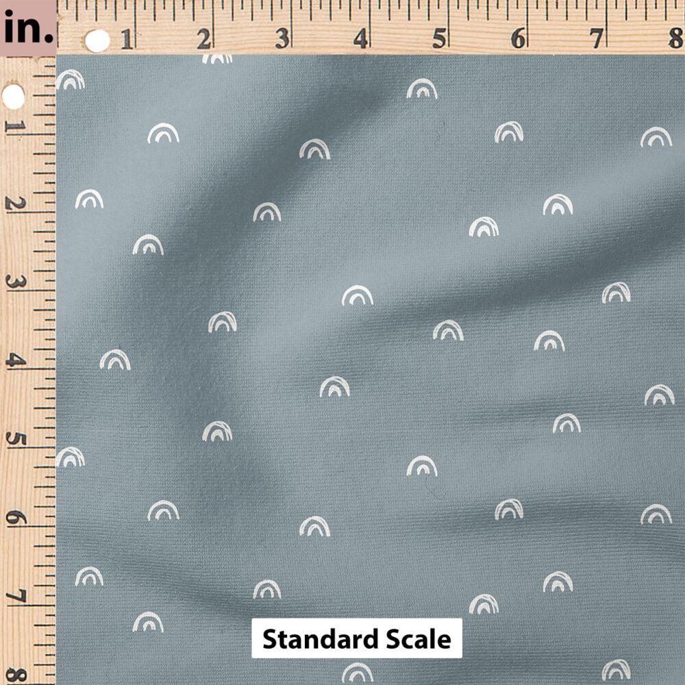 Ruler Scale for Rainbows (Lead Blue) by Erin Kendal