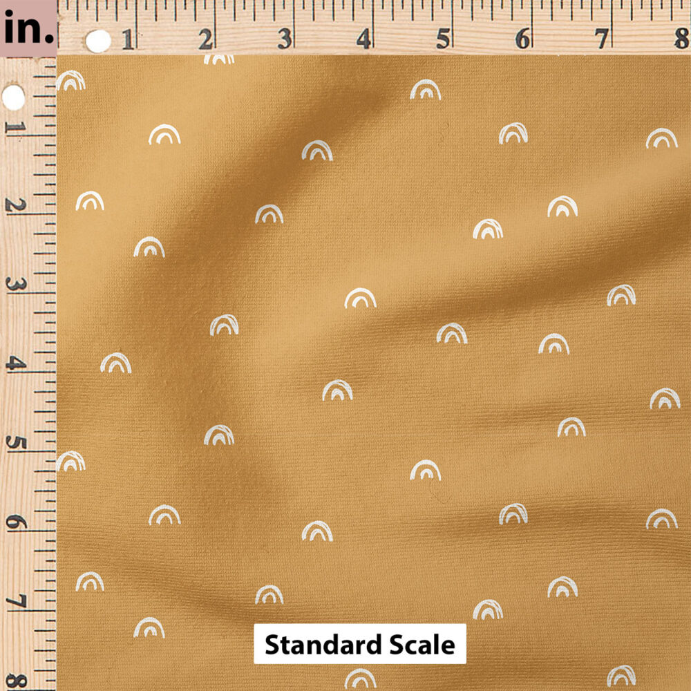 Ruler Scale for Rainbows (Spruce Yellow) by Erin Kendal