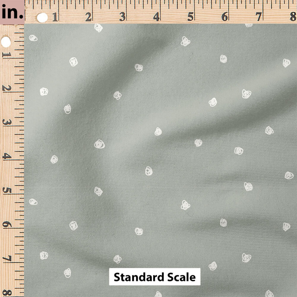 Ruler Scale for Squiggle Dots (Sage Green) by Erin Kendal