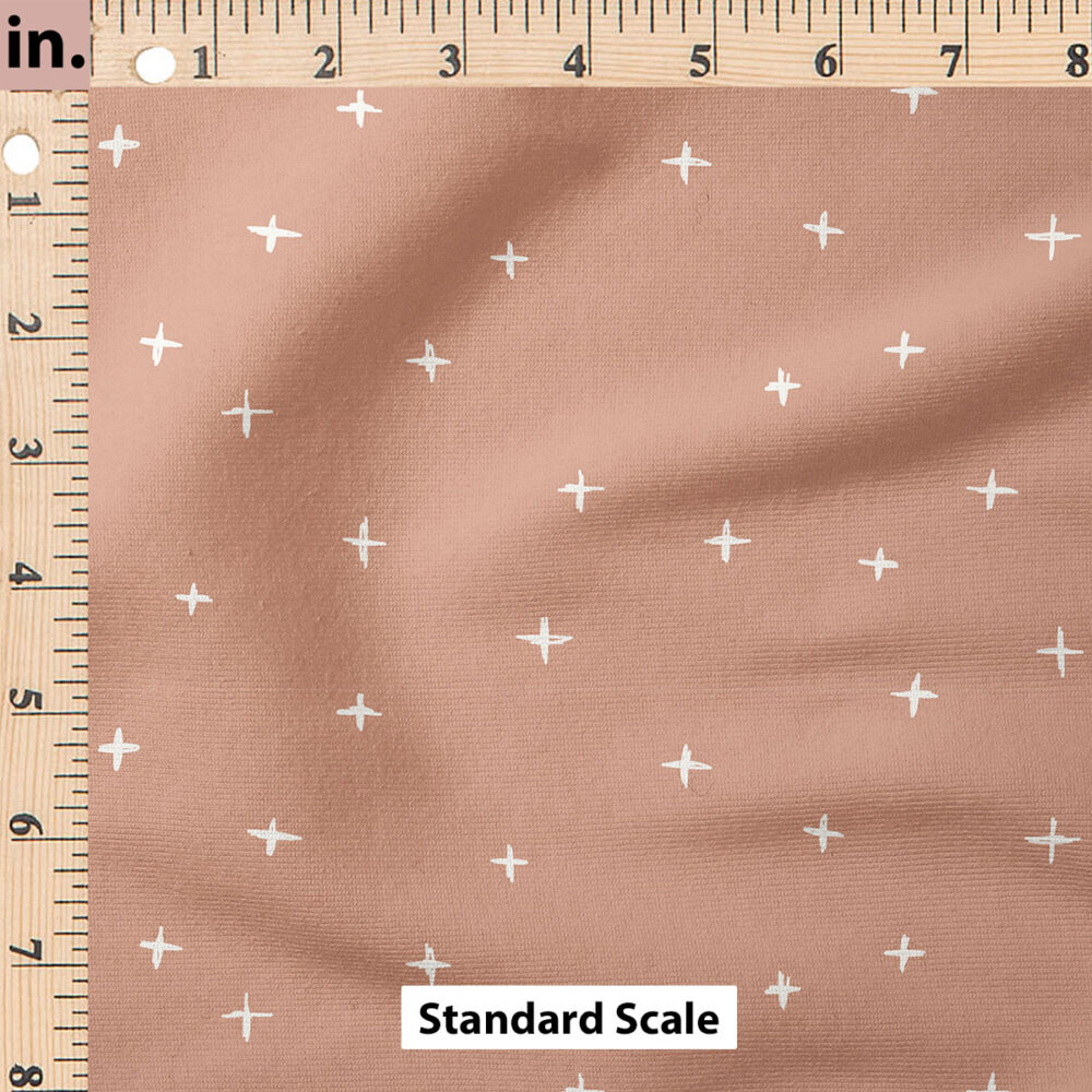 Ruler Scale for Swiss Crosses (Sienna) by Erin Kendal