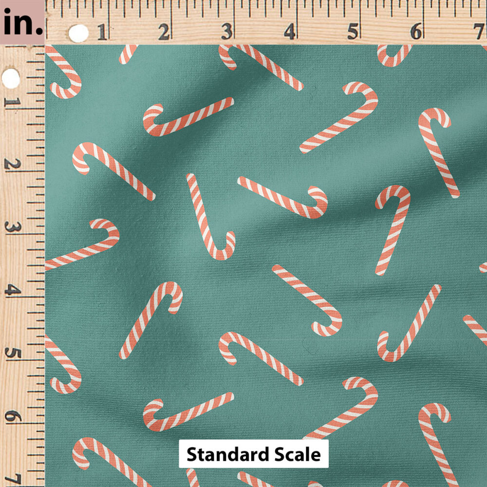 Ruler Scale for Candy Canes (Pine Green) by Erin Kendal