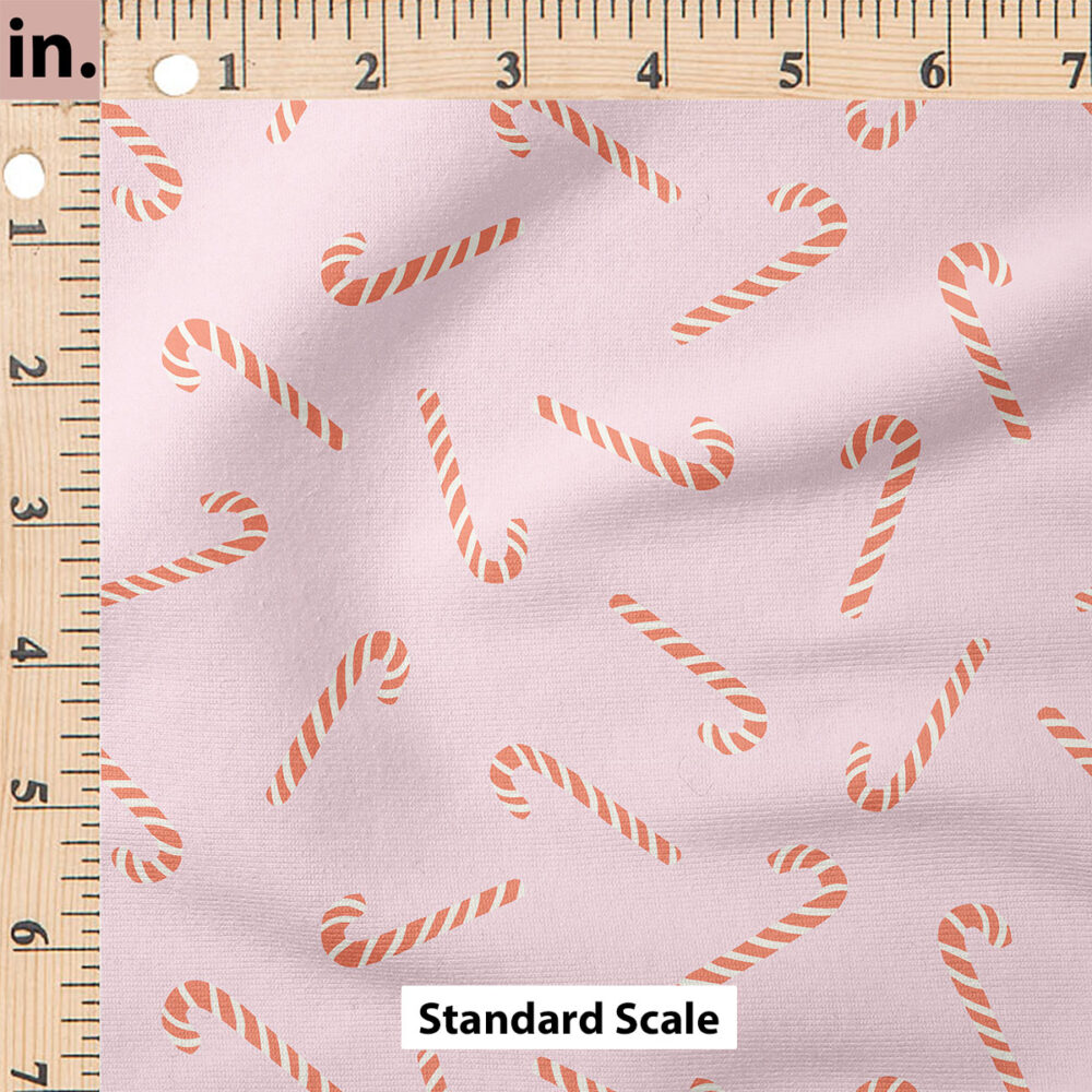 Ruler Scale for Candy Canes (Pink Floss) by Erin Kendal