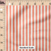 Ruler Scale for Candy Stripe (Berry Red) by Erin Kendal