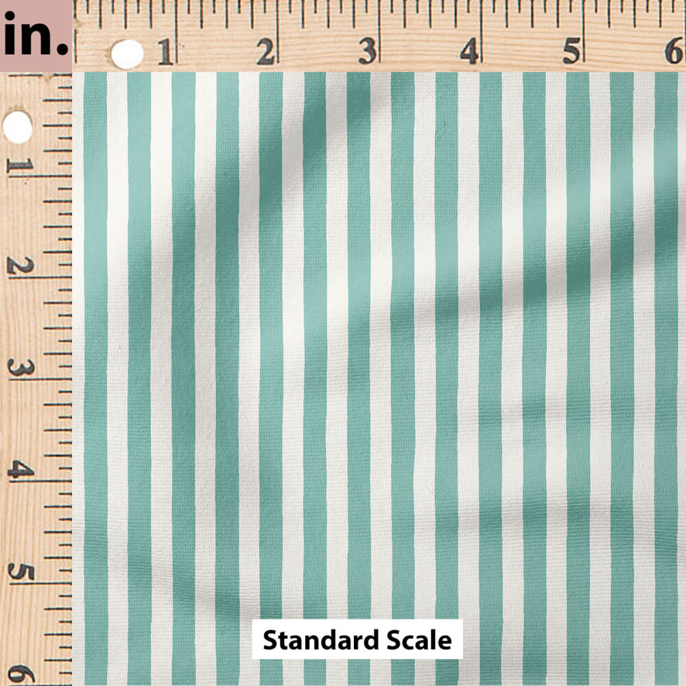 Ruler Scale for Candy Stripe (Mint Green) by Erin Kendal