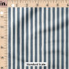 Ruler Scale for Candy Stripe (Navy) by Erin Kendal