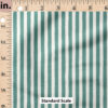 Ruler Scale for Candy Stripe (Pine Green) by Erin Kendal