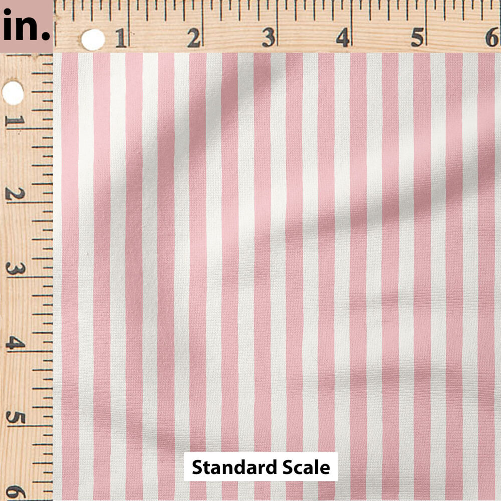 Ruler Scale for Candy Stripe (Pink) by Erin Kendal