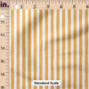 Ruler Scale for Candy Stripe (Warm Golden) by Erin Kendal