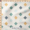 Ruler Scale for Christmas Star Tiles (Winter Blue) by Erin Kendal