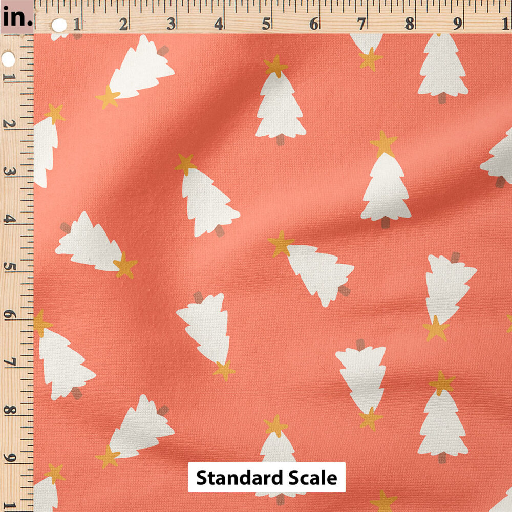 Ruler Scale for Christmas Trees (Berry Red) by Erin Kendal