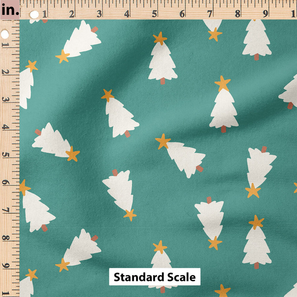 Ruler Scale for Christmas Trees (Pine Green) by Erin Kendal