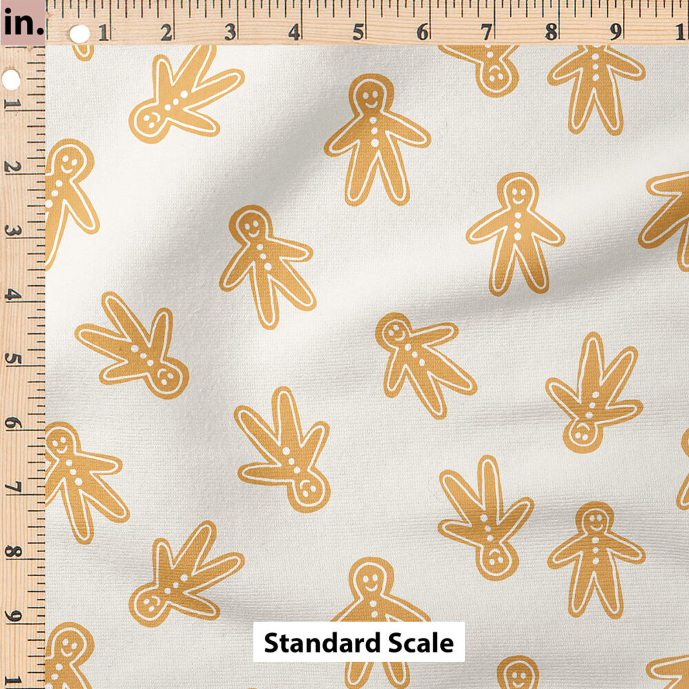 Ruler Scale for Gingerbread Men (Cream) by Erin Kendal