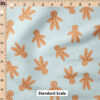 Ruler Scale for Gingerbread Men (Winter Blue) by Erin Kendal