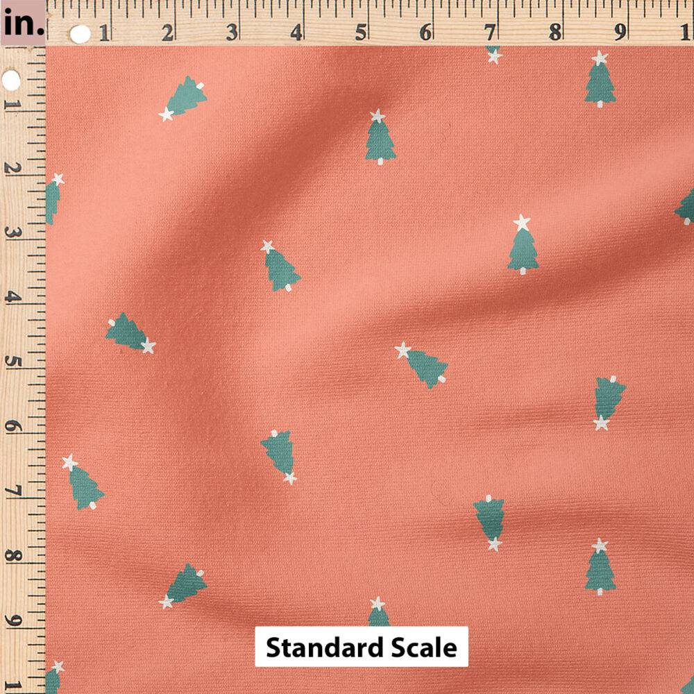 Ruler Scale for Mini Christmas Trees (Berry Red) by Erin Kendal