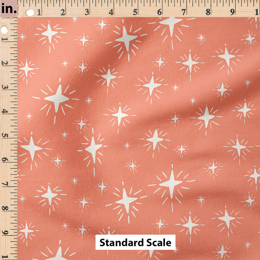 Ruler Scale for Sparkle Stars (Berry Red) by Erin Kendal