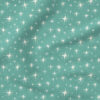 Sparkle Stars (Mint Green) | Stripes and Shapes Fabric Design | Erin Kendal