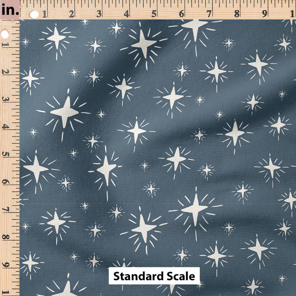 Ruler Scale for Sparkle Stars (Navy) by Erin Kendal