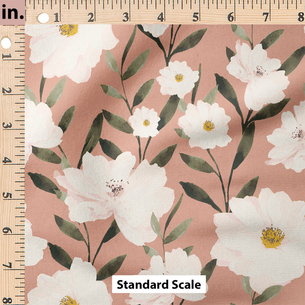 Ruler Scale for White Lily Rose by Indy Bloom Design