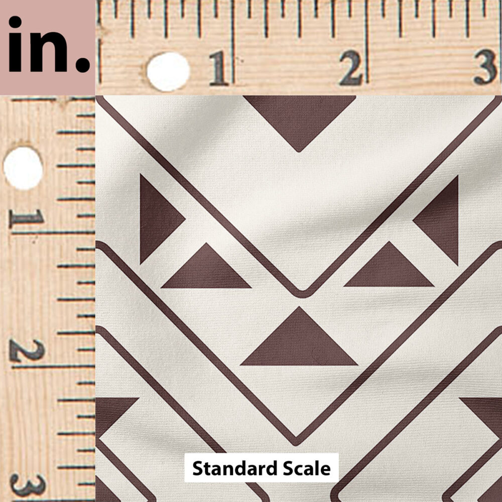 Ruler Scale for Aztec (Maroon) by Indy Bloom Design