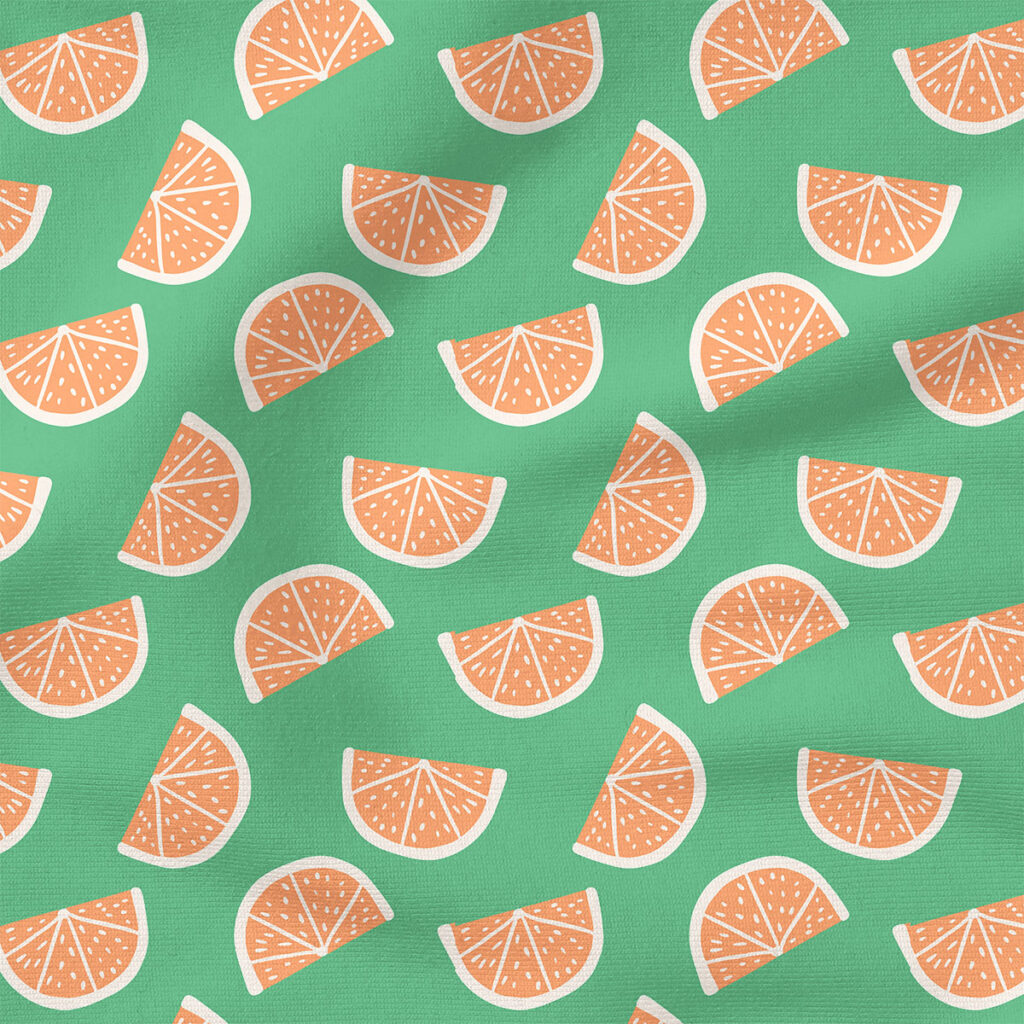 Tangerines (Teal) | Seasonal