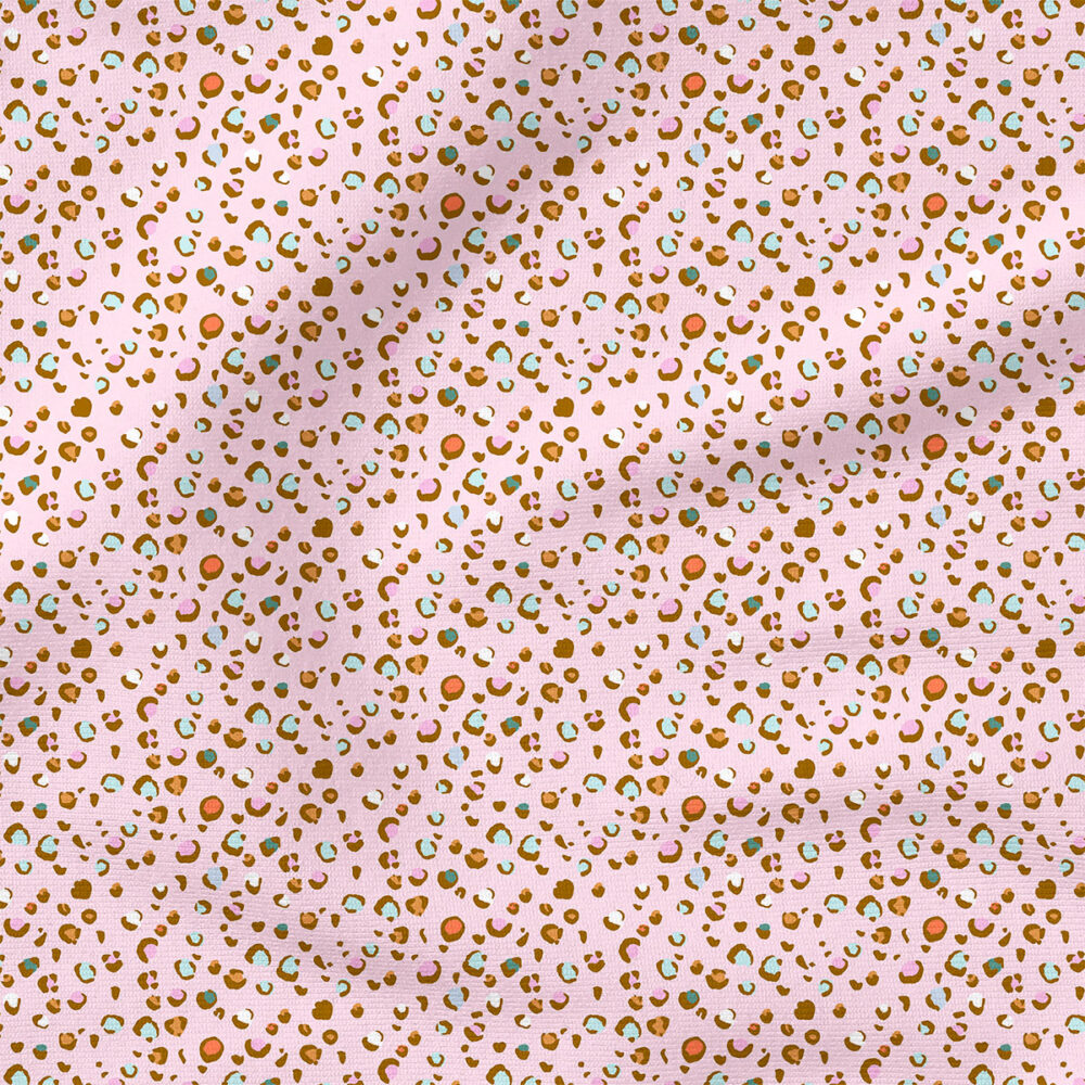 Cheetah (Bubblegum ) | Seasonal Fabric Design | Indy Bloom Design