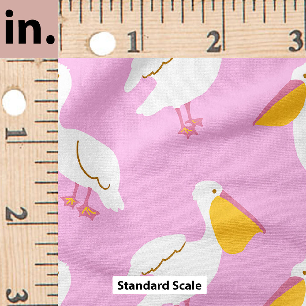 Ruler Scale for Pelicans (Pink) by Indy Bloom Design