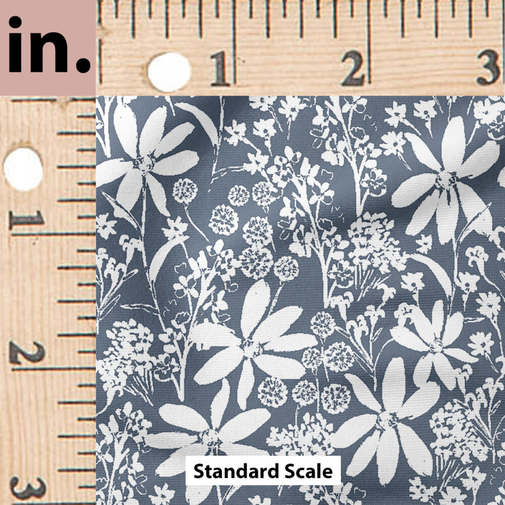 Ruler Scale for Daisy Lace (Navy) by Indy Bloom Design