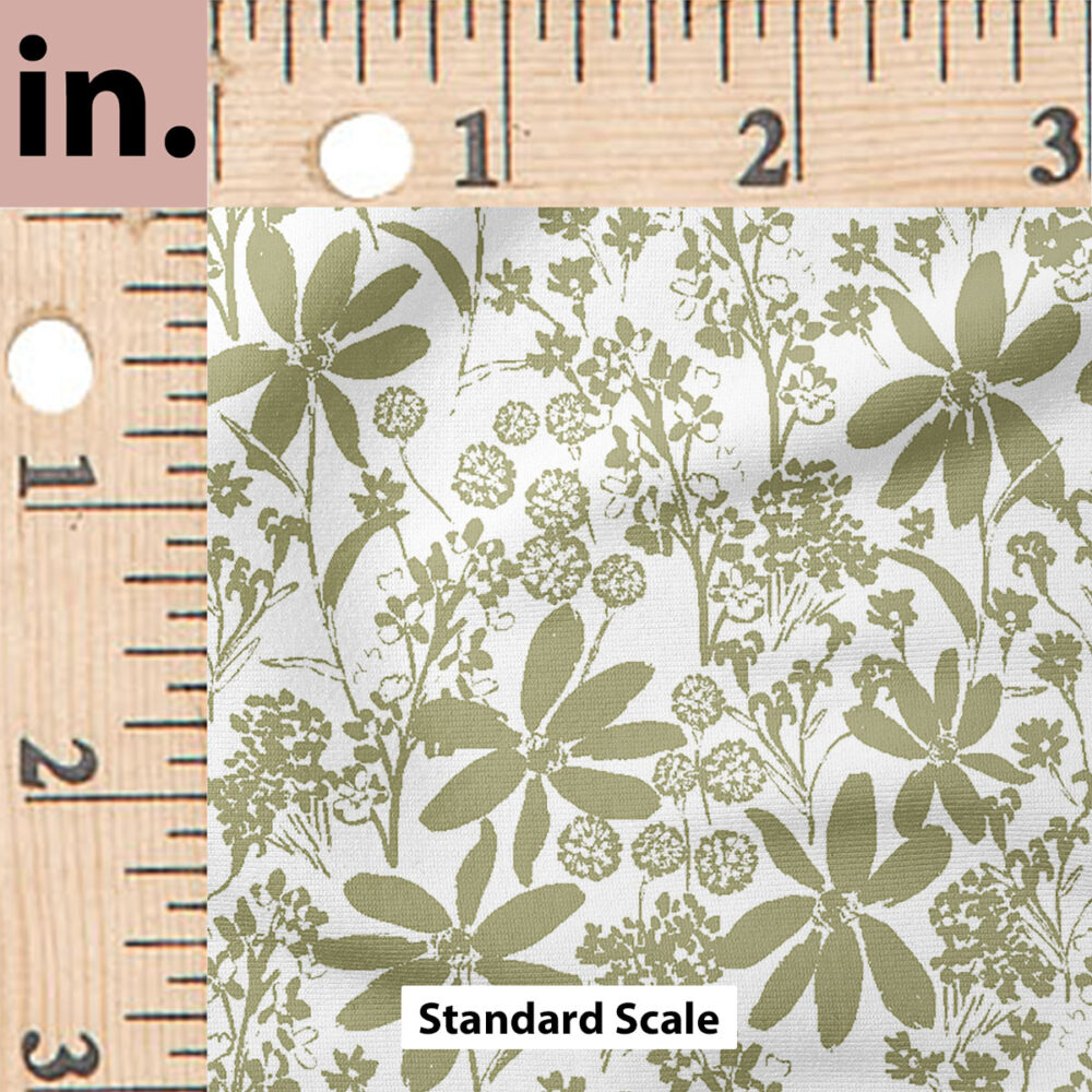 Ruler Scale for Daisy Lace (Sage) by Indy Bloom Design