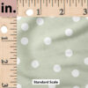 Ruler Scale for Dots on Sage by Indy Bloom Design