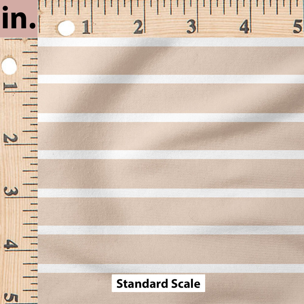 Ruler Scale for Stripes on Blush by Indy Bloom Design