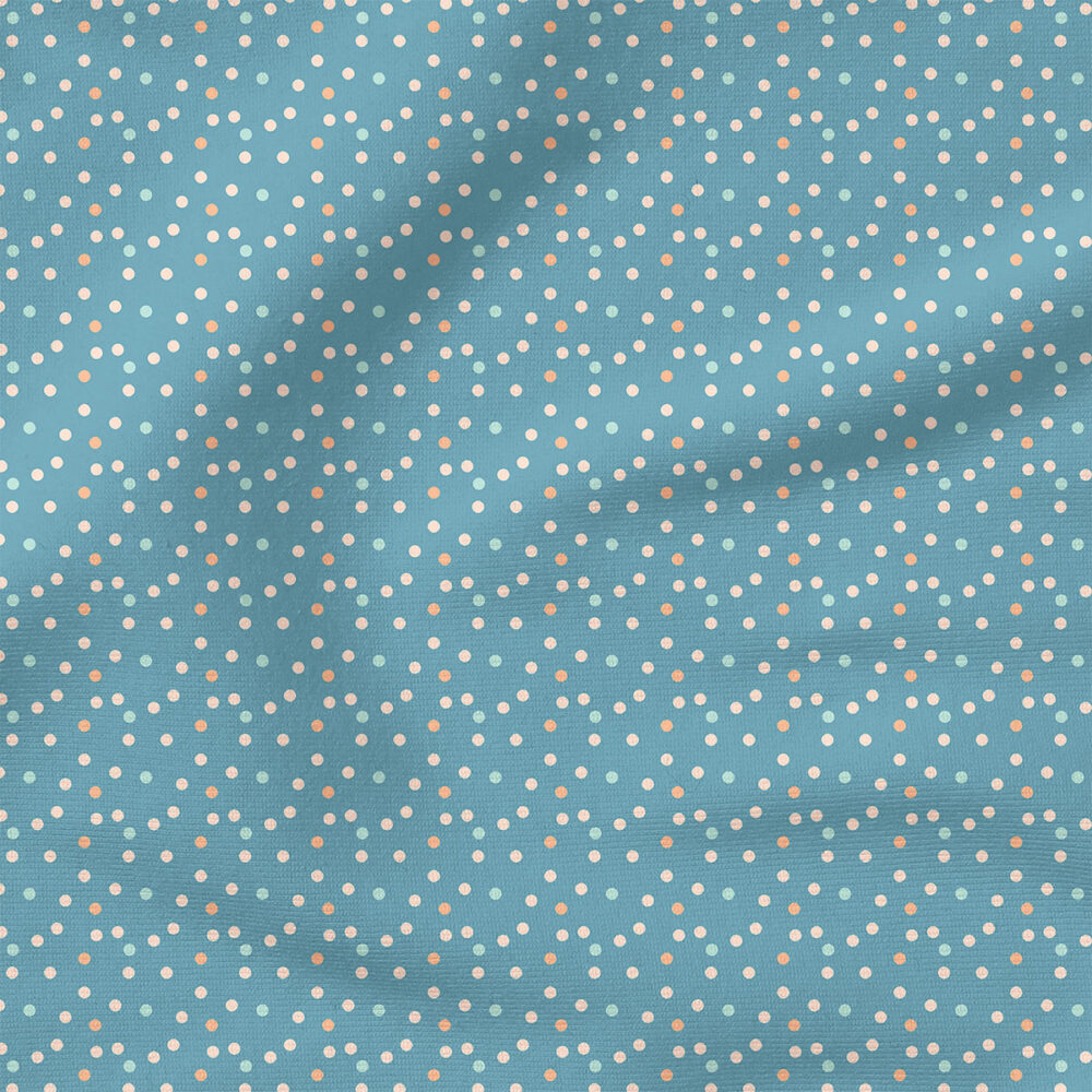 Gumdrop Polka Dots | Stripes and Shapes Fabric Design | Indy Bloom Design