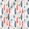 Surfer Girl | Stripes and Shapes Fabric Design | Indy Bloom Design